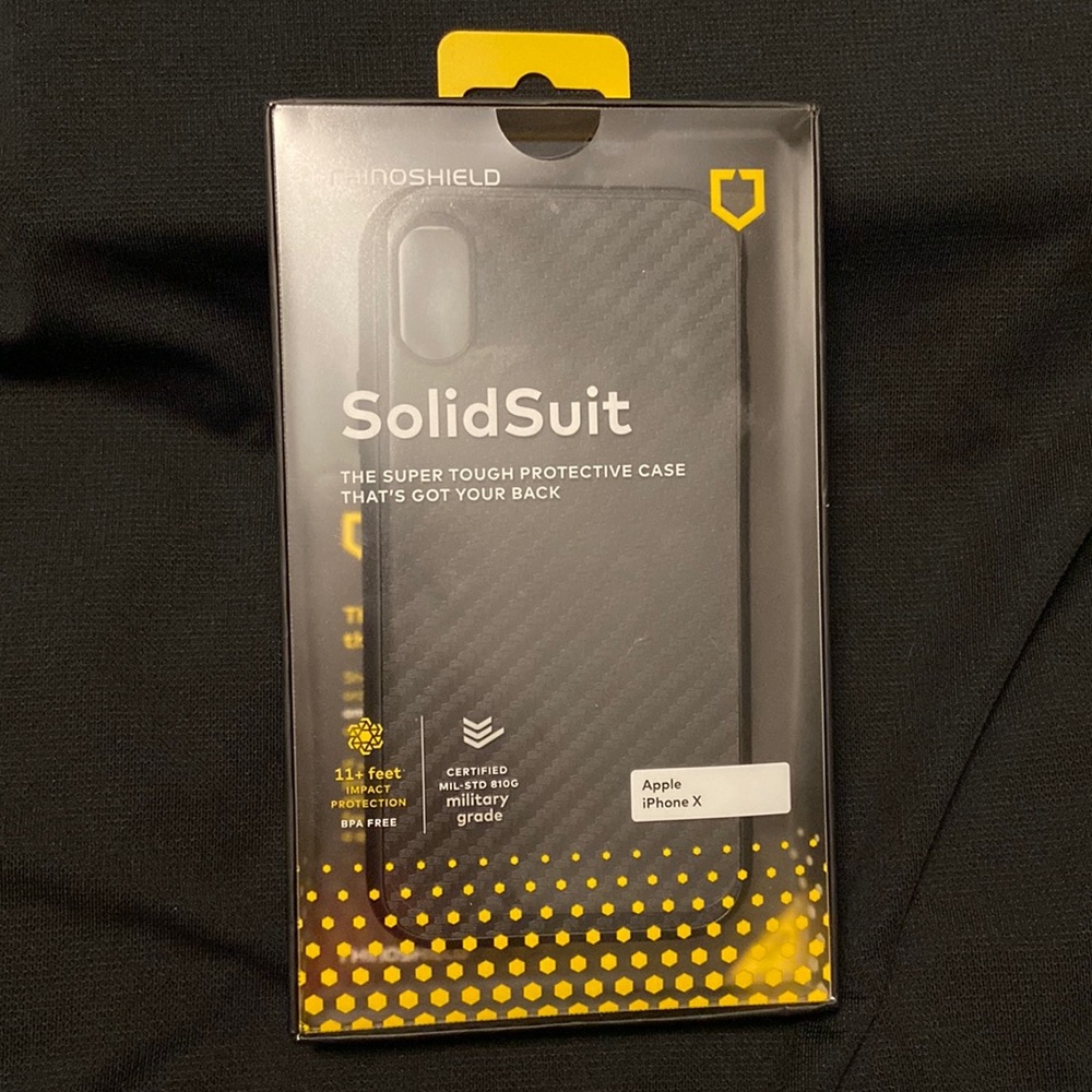 iPhone X rhino shield phone case